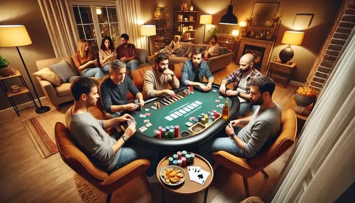 Pokerchips und Karten