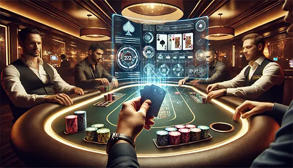 AI poker training